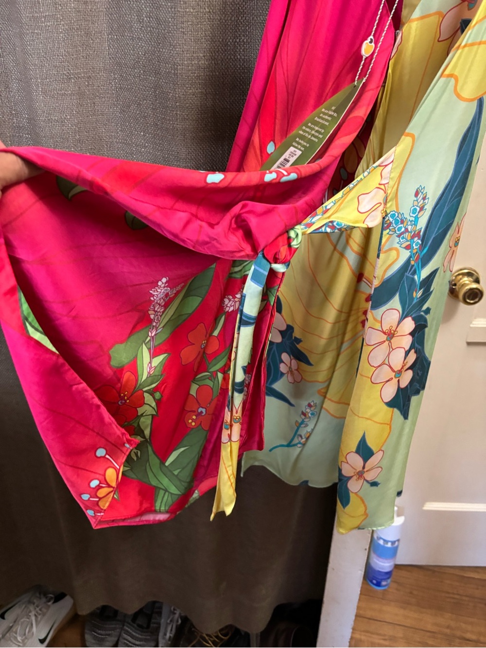 FARM Rio Pink, Yellow & Green Floral One-Piece - Picture 8 of 16